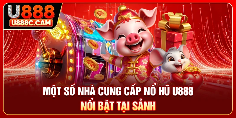 Một số nhà cung cấp nổ hũ U888 nổi bật tại sảnh
